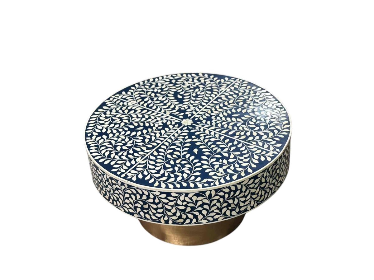 Bone Inlay Coffee Table - Image 4