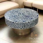 Bone Inlay Coffee Table