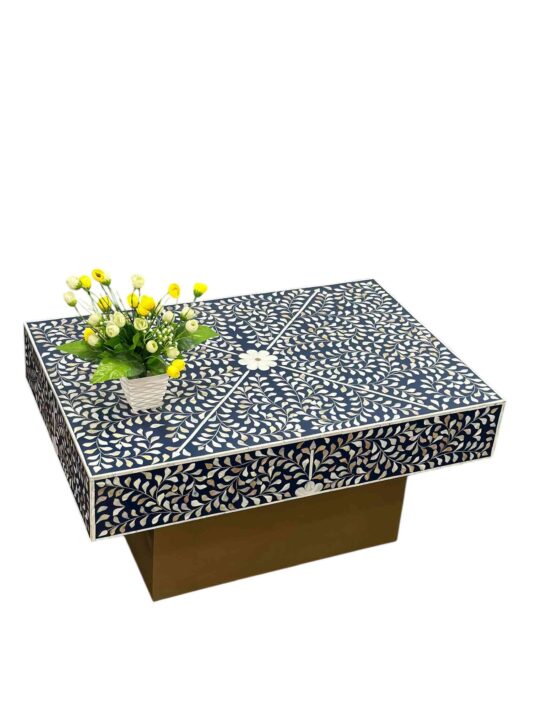 Mother of Pearl Inlay Coffee Table
