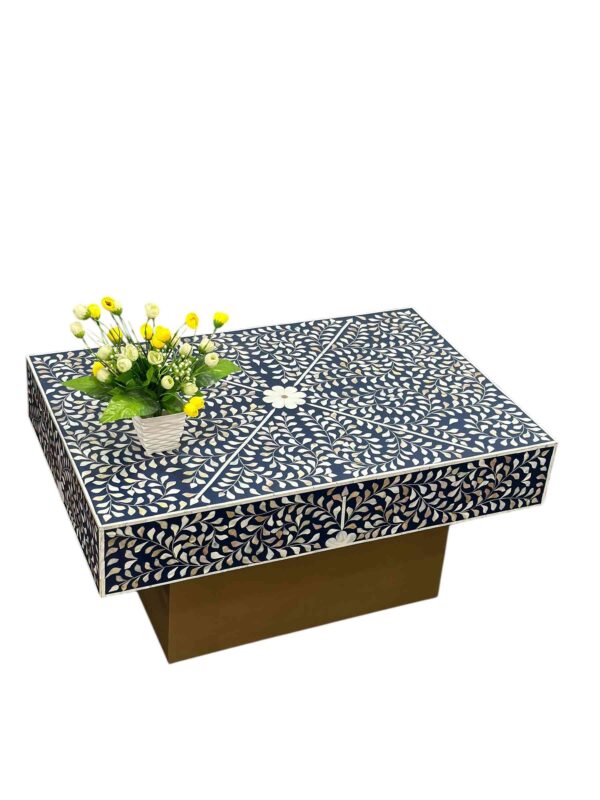 Decsoul 11b_11zon Mother of Pearl Inlay Coffee Table