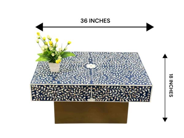 Decsoul 11c_11zon Mother of Pearl Inlay Coffee Table