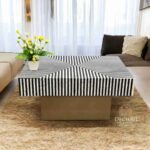 Mother of Pearl Inlay Coffee Table
