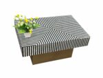 Mother of Pearl Inlay Coffee Table - Image 2