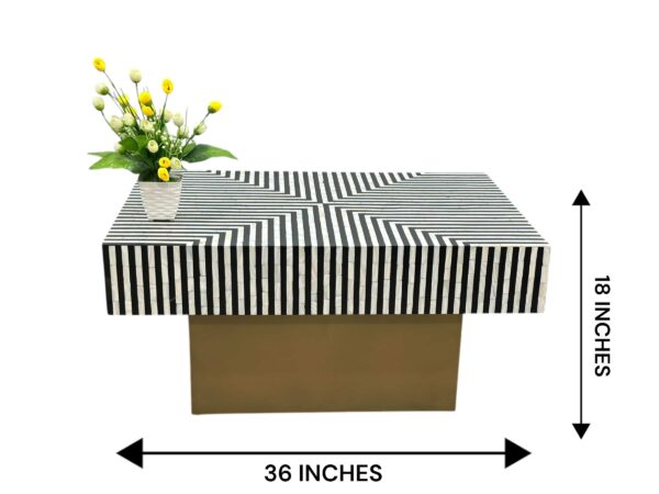 Mother of Pearl Inlay Coffee Table