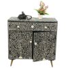 MOTHER OF PEARL INLAY CABINET