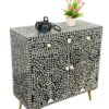 MOTHER OF PEARL INLAY CABINET