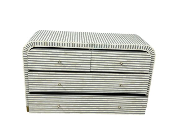 Bone Inlay U-Shape Cabinet
