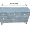Bone Inlay Sideboard – 7 Drawers