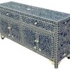 Decsoul26b Bone Inlay Cabinet – 4-Door