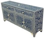 Bone Inlay Cabinet β 4-Door - Image 4