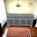 Bone Inlay Cabinet β 4-Door