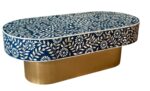 Mother of Pearl Inlay Coffee Table - Image 5