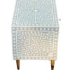 Bone Inlay Bedside Table – 2 Drawers