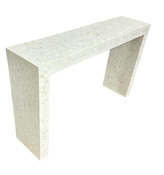 Bone Inlay Console Table