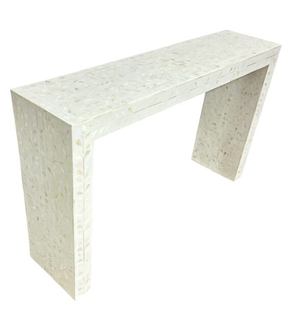 Bone Inlay Console Table