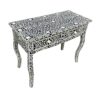 Decsoul30b Bone Inlay Console Table – 2 Drawers
