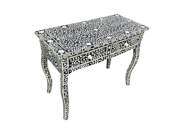 Decsoul30b Bone Inlay Console Table – 2 Drawers