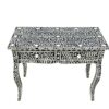 Decsoul30c Bone Inlay Console Table – 2 Drawers