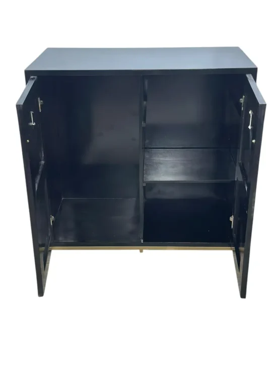 Handmade Bone Inlay Two Drawer Cabinet