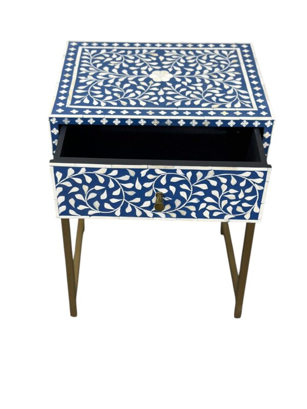 il_fullxfull.6818939088_dubz Handcrafted Bone Inlay Cabinet with One Drawer