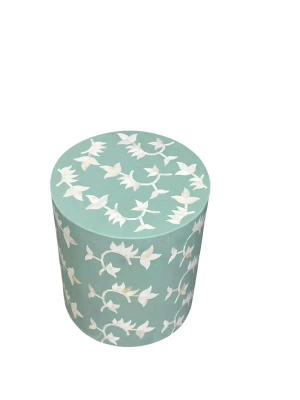 il_fullxfull.6819270080_rs70 Handmade Round Floral End Table – Handmade Inlay Accent Table