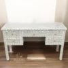 Handmade Luxury Bone Inlay 5 Drawer Table – Handmade Antique Dresser