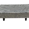 Handmade Bone Inlay Rectangular Center Table