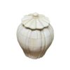 Handcrafted Bone Inlay Decorative Jar with Lid