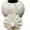 Handcrafted Bone Inlay Decorative Jar with Lid
