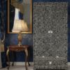 Bone Inlay Armoire – Handmade Indian Storage Cabinet, Luxury Bedroom Wardrobe, Intricate Floral Inlay Furniture