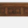5 Hand-Carved Sheesham Wood Console Table: Elephant Design Indian Furniture